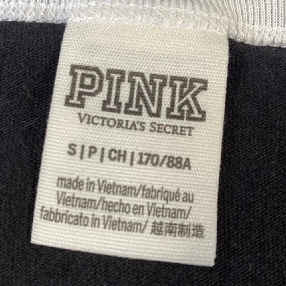 VS PINK • “All The Feels” Rainbow Pride Embroidery Ringer Tee - Picture 4 of 7